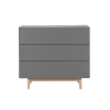 Vintage Chest of Drawers in Grey